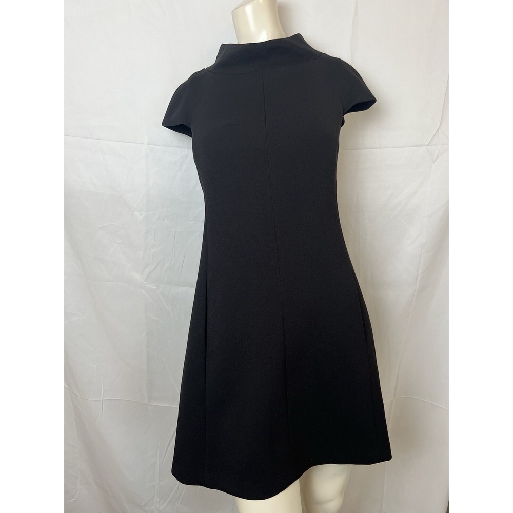 HARPER ROSE Black High Neck  Jackie O' LBD Dress Size 0